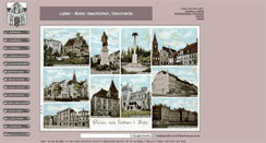 Desktop Screenshot of lueben-damals.de